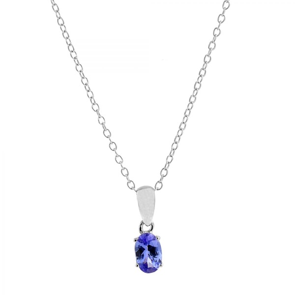 Gemstone - Silver - Necklace - Watch Shop - Women GOOFASH