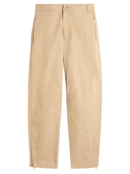 Gent Beige Trousers from Leam GOOFASH