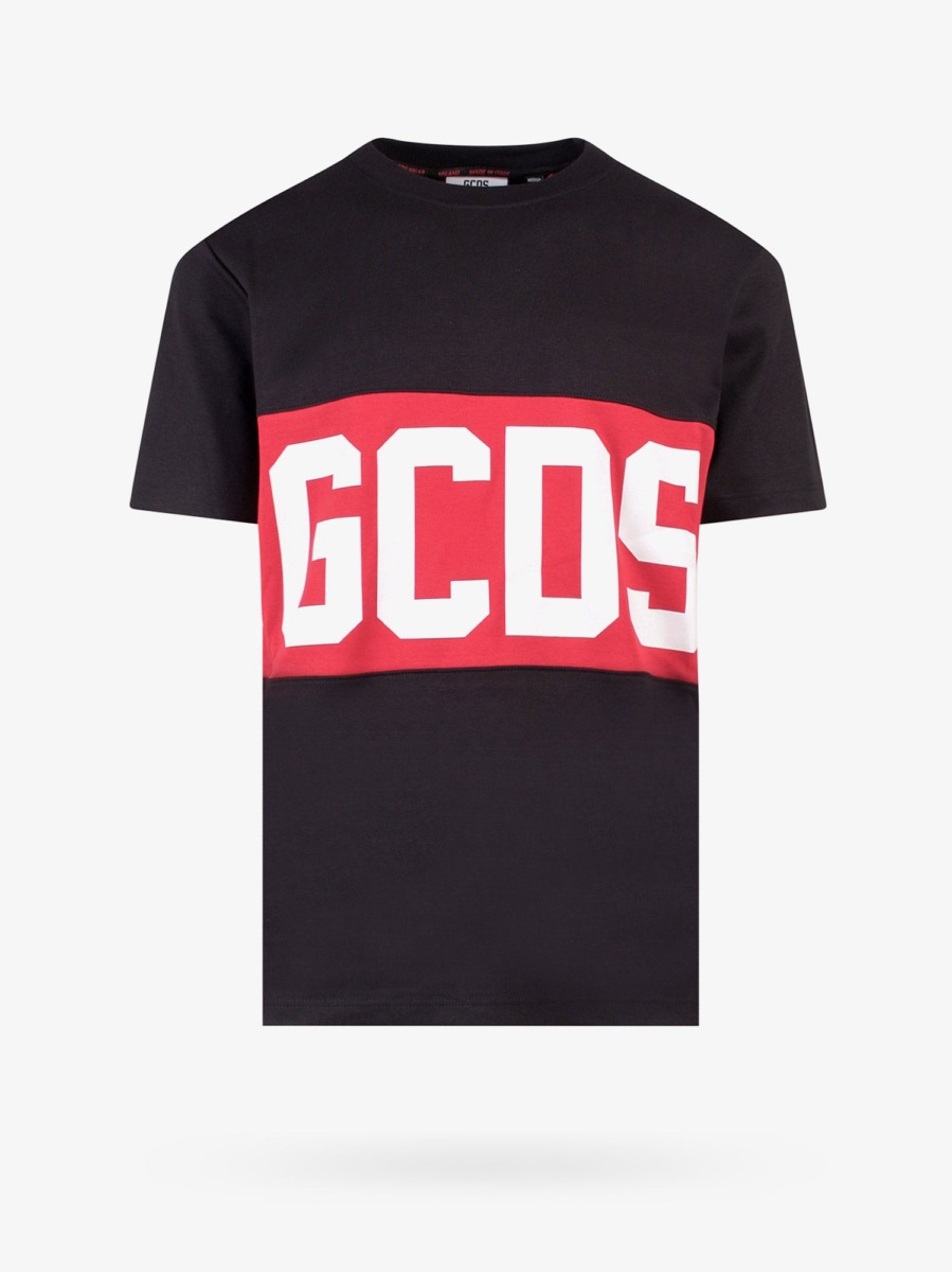 Gent Black T-Shirt Gcds Nugnes GOOFASH