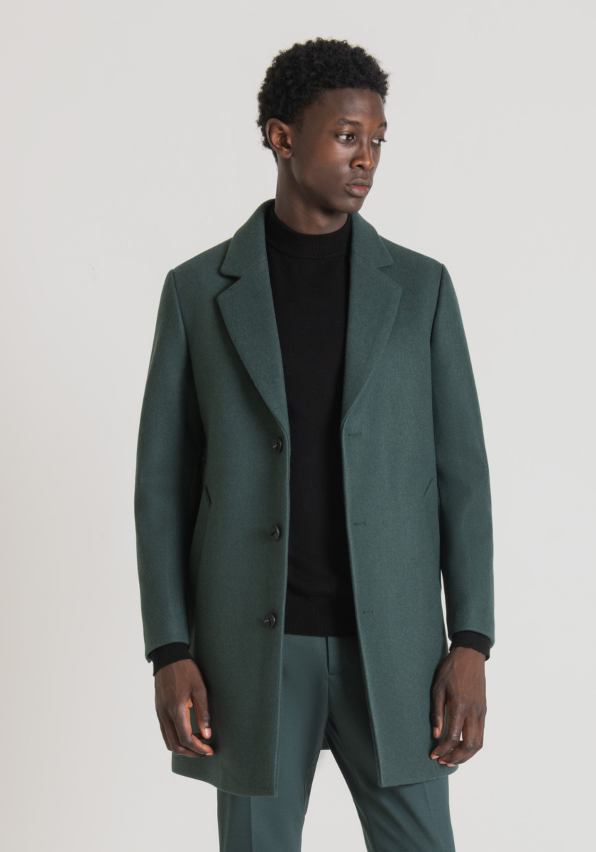 Gent Green Coat - Antony Morato GOOFASH