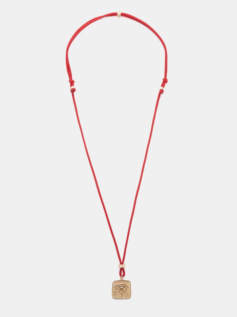Gent Necklace in Red - Jacquie Aiche - Matches Fashion GOOFASH