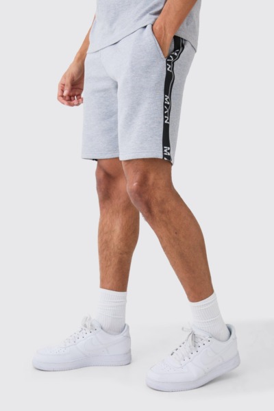 Gent Shorts Grey - Boohoo GOOFASH