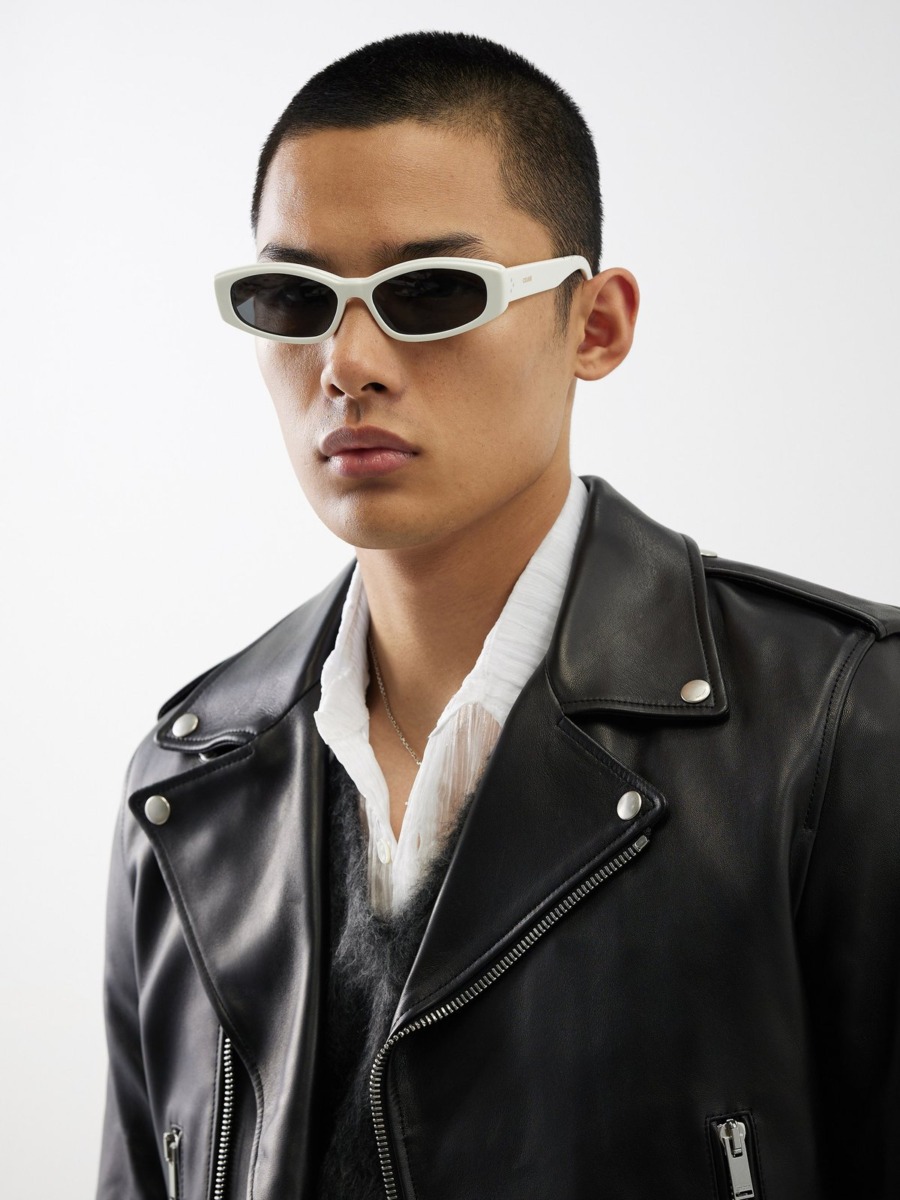 Gent Sunglasses in Ivory Céline - Matches Fashion GOOFASH