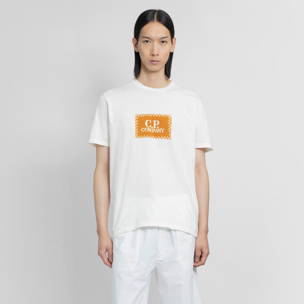 Gent T-Shirt - White - Antonioli - C.P. Company GOOFASH