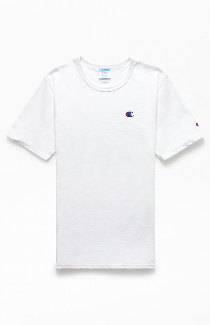 Gent T-Shirt White Champion - Pacsun GOOFASH