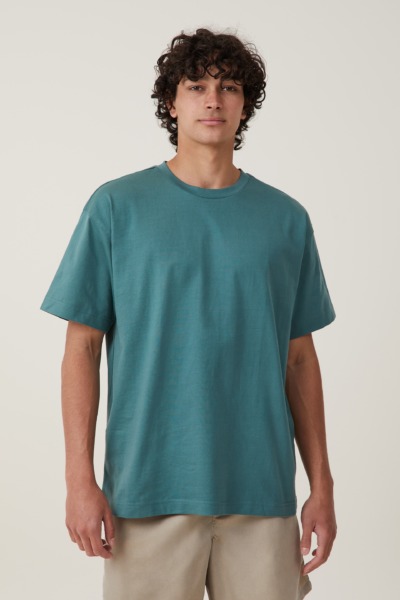 Gent T-Shirt in Green from Cotton On GOOFASH