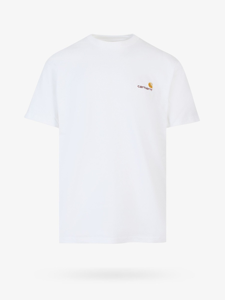 Gent White T-Shirt Nugnes Carhartt GOOFASH