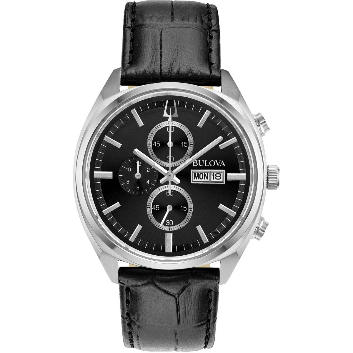 Gents Chronograph Watch in Black - Watch Shop GOOFASH