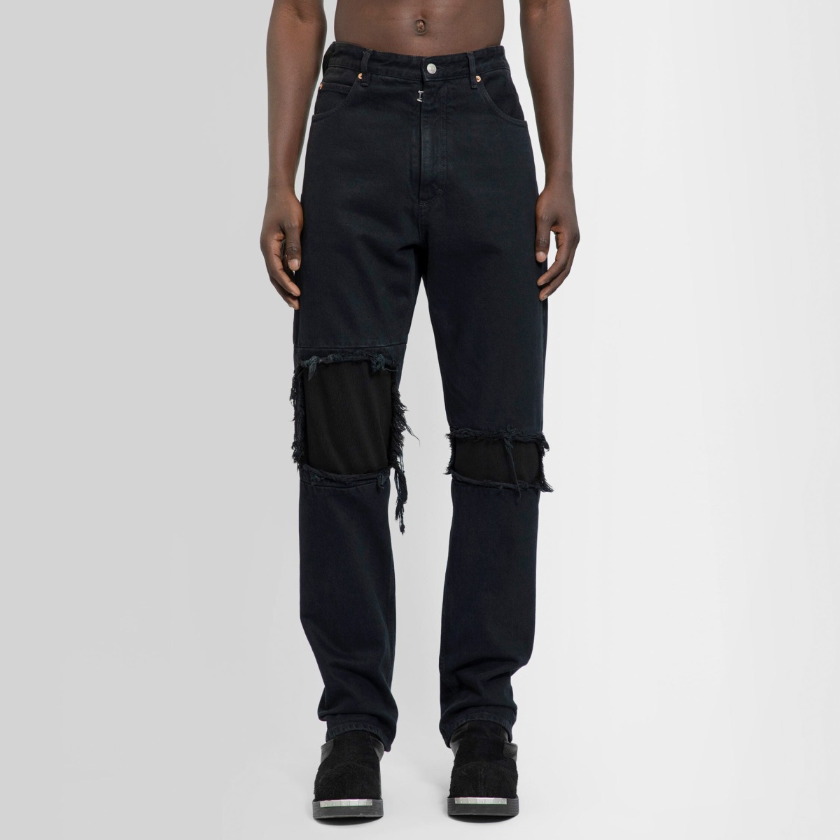 Gents Jeans in Black Antonioli Maison Margiela GOOFASH