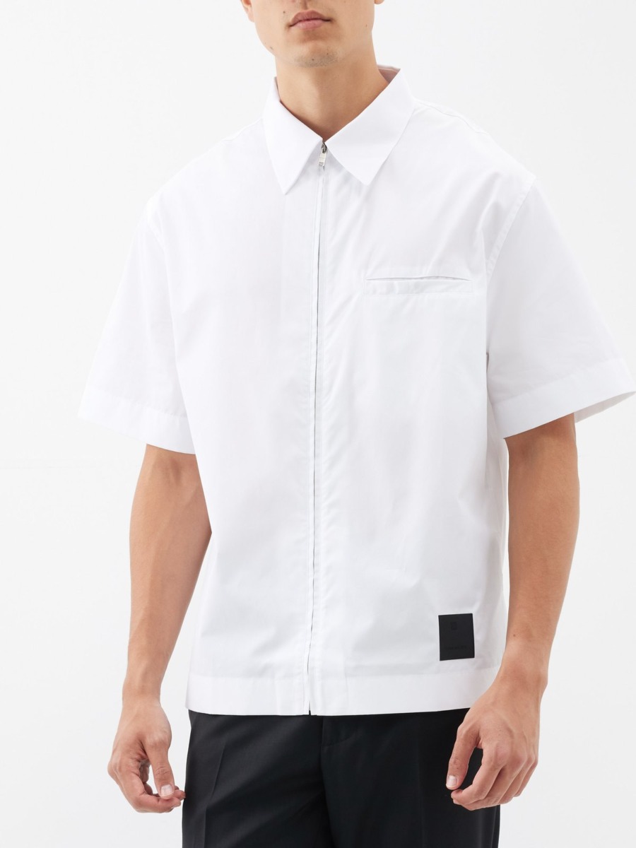 Gents Shirt in White Givenchy - Matches Fashion GOOFASH