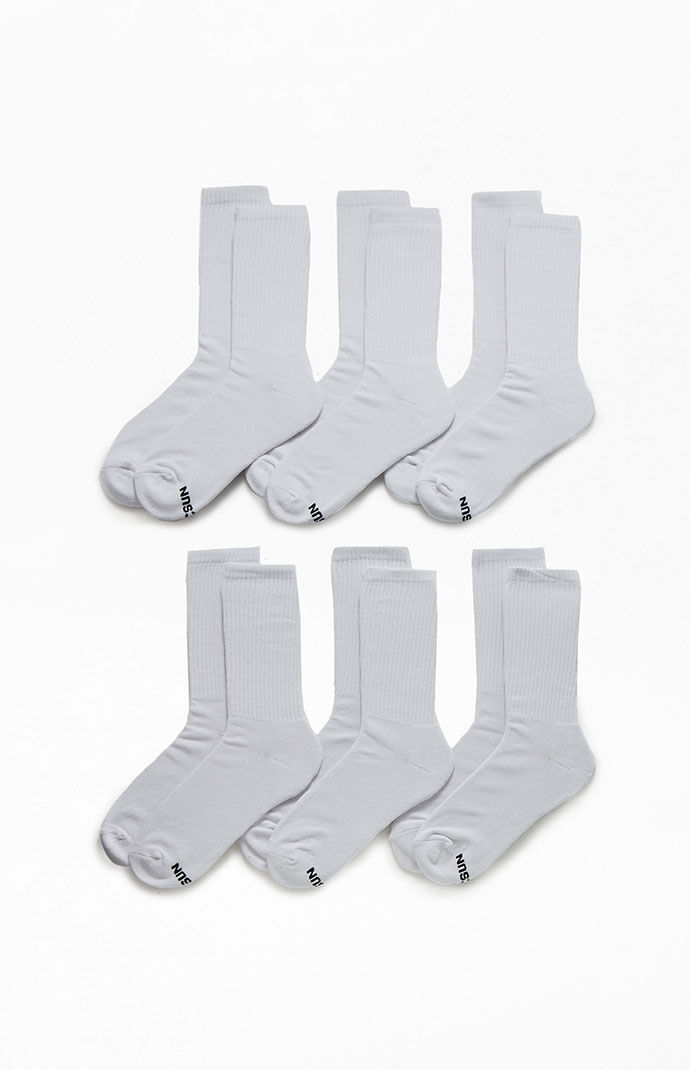 Gents Socks in White from Pacsun GOOFASH