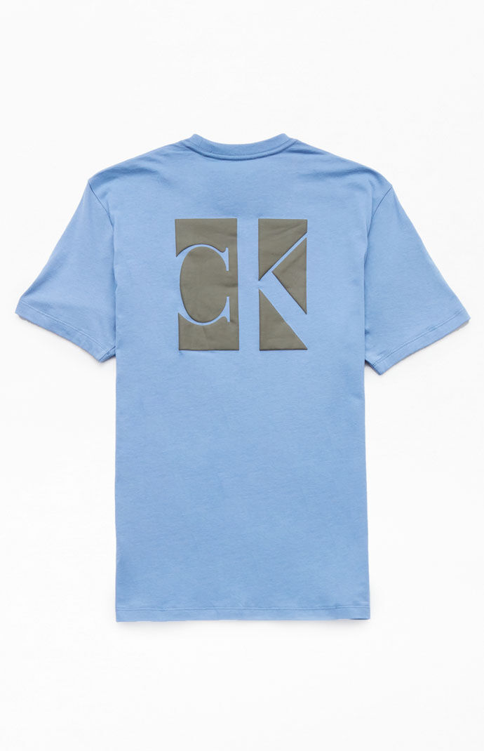 Gents T-Shirt in Blue - Calvin Klein - Pacsun GOOFASH