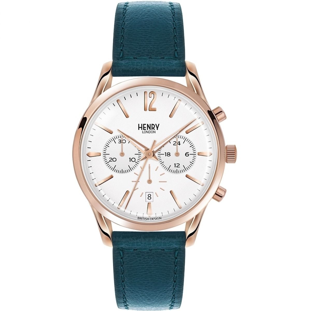 Gents White Chronograph Watch at Watch Shop GOOFASH