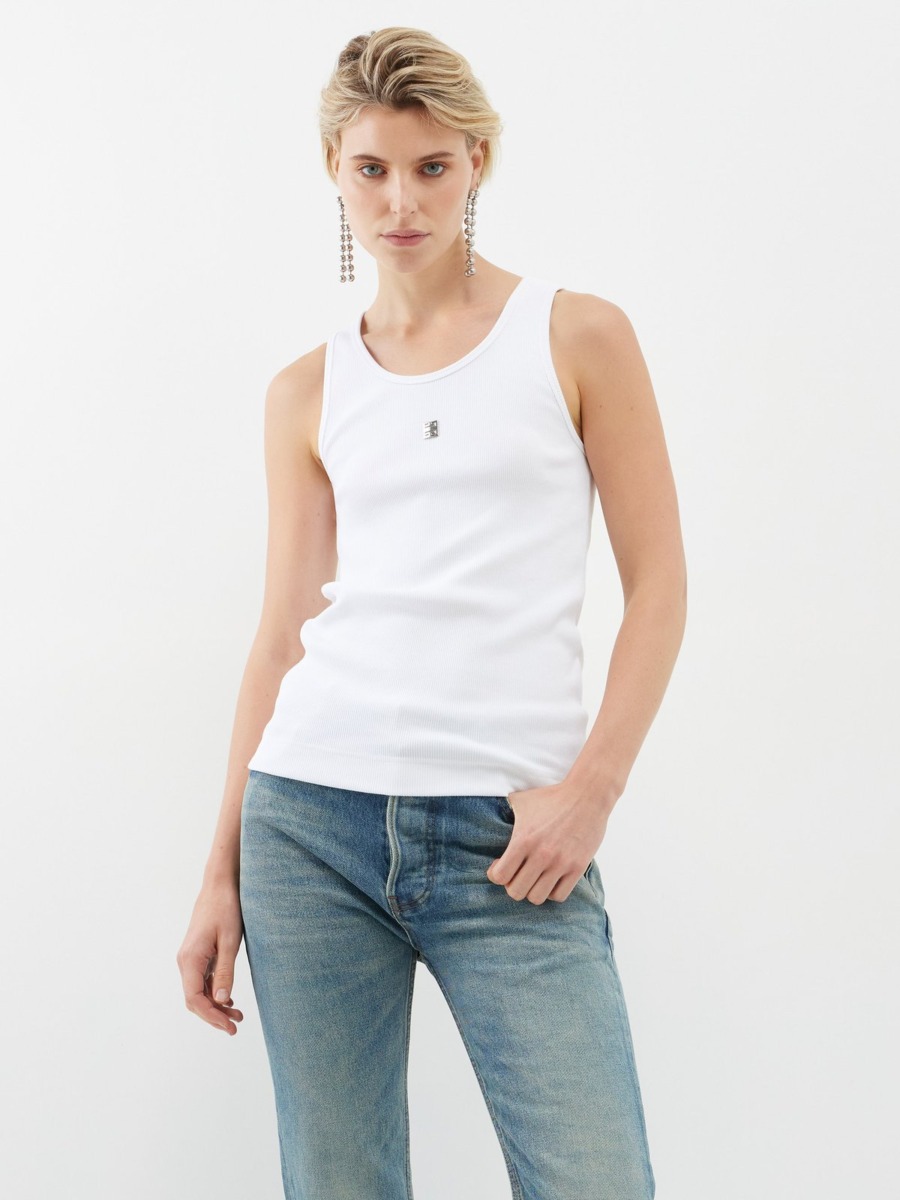 Givenchy White Tank Top for Women from Matches Fashion GOOFASH