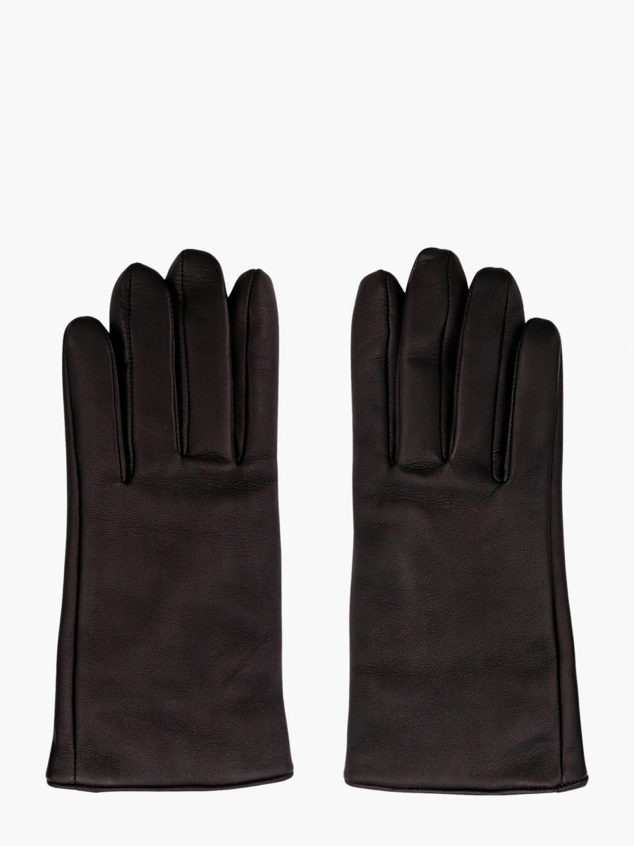 Gloves Black for Woman by Nugnes GOOFASH