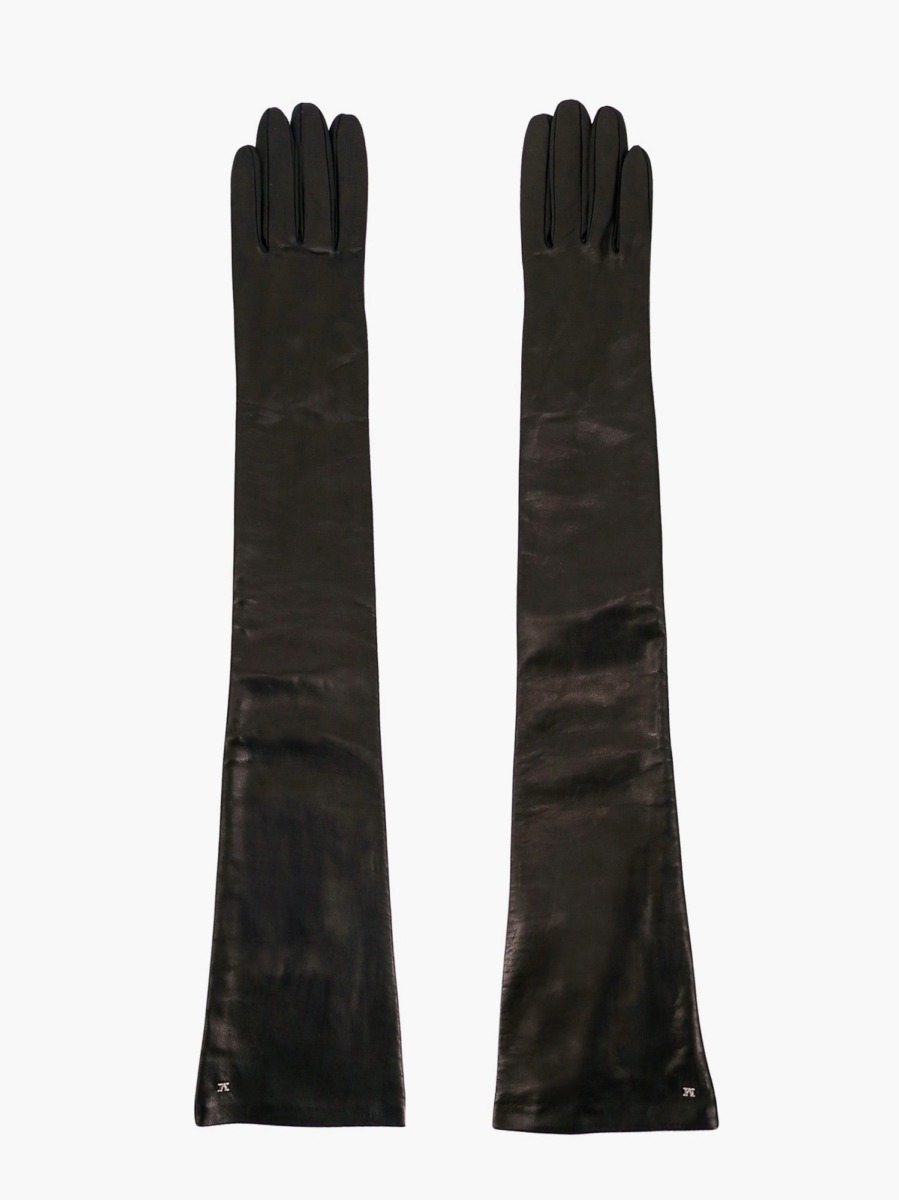 Gloves Black for Woman from Nugnes GOOFASH