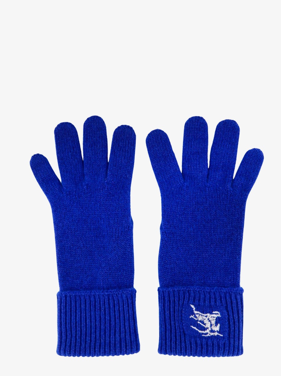 Gloves Blue for Man at Nugnes GOOFASH