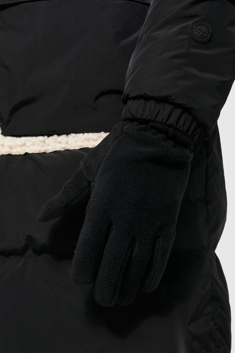 Gloves in Black - Boohoo - Woman - Boohoo GOOFASH