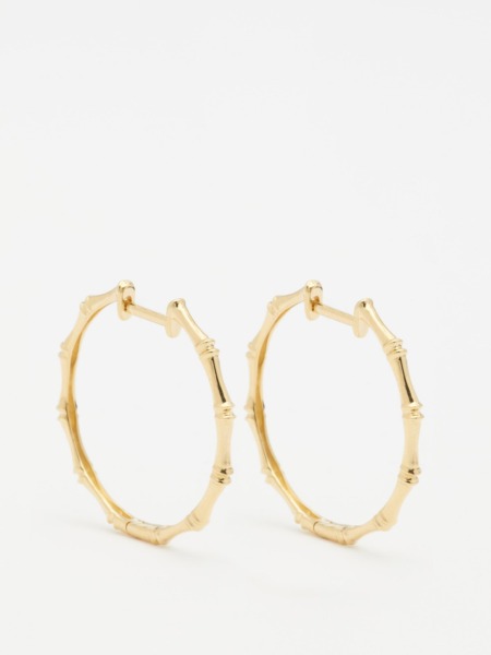 Gold Earrings Matches Fashion - Rosa de la Cruz GOOFASH