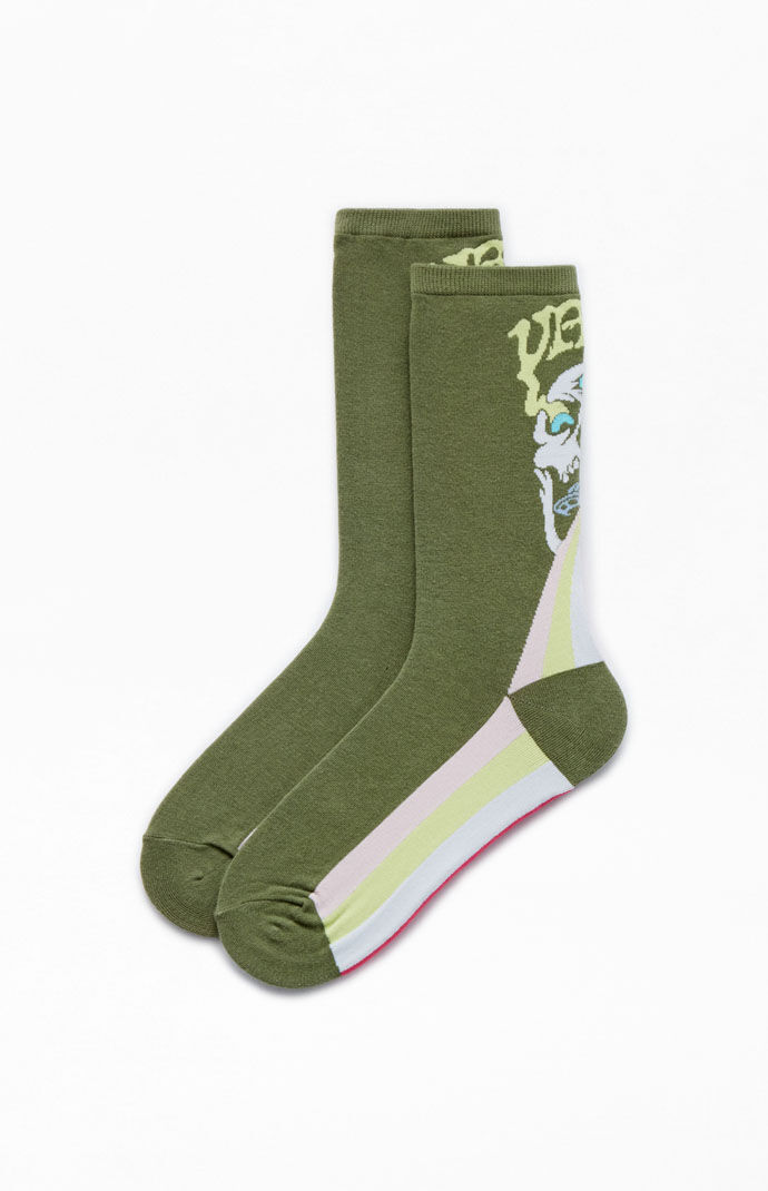 Green Socks for Women at Pacsun GOOFASH
