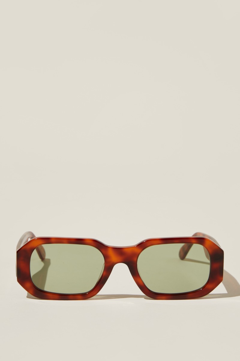 Green Square Sunglasses for Woman from Cotton On GOOFASH