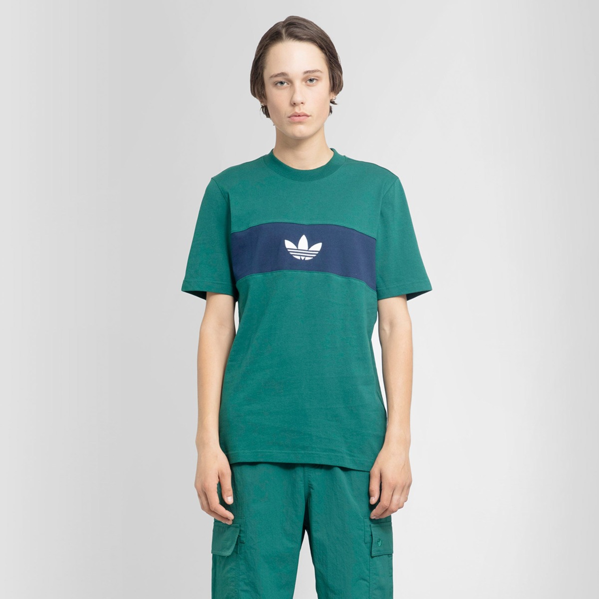 Green T-Shirt Adidas Antonioli Man GOOFASH