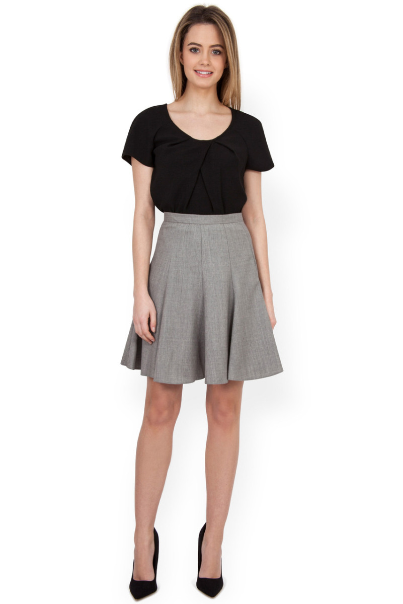 Grey Skirt for Woman from Closet London GOOFASH