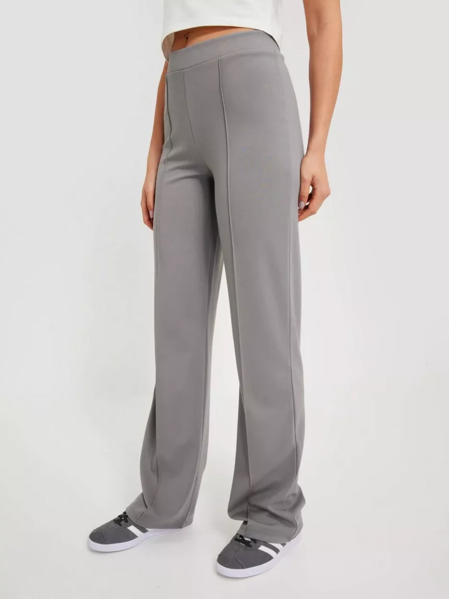 Grey Suit Trousers by Nelly GOOFASH