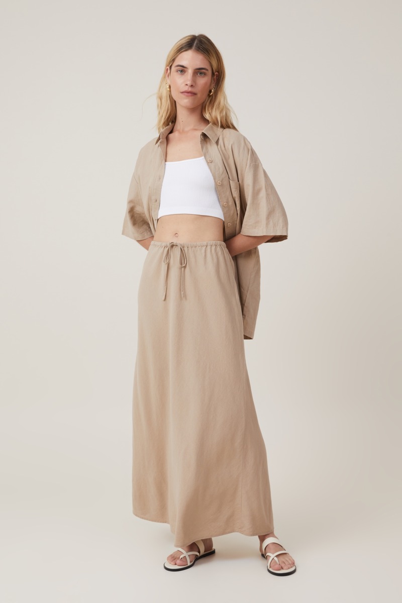 Grey Women's Skirt - Cotton On GOOFASH