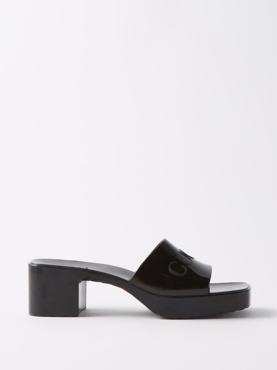 Gucci - Lady Sandals - Black - Matches Fashion GOOFASH