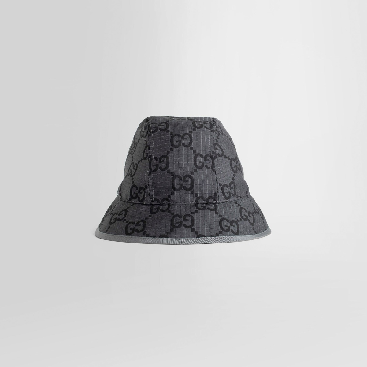 Gucci Man Hat Grey by Antonioli GOOFASH