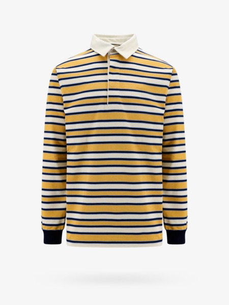 Gucci Men's Poloshirt in Yellow from Nugnes GOOFASH