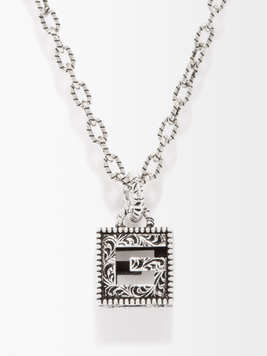 Gucci - Necklace Silver for Man at Matches Fashion GOOFASH