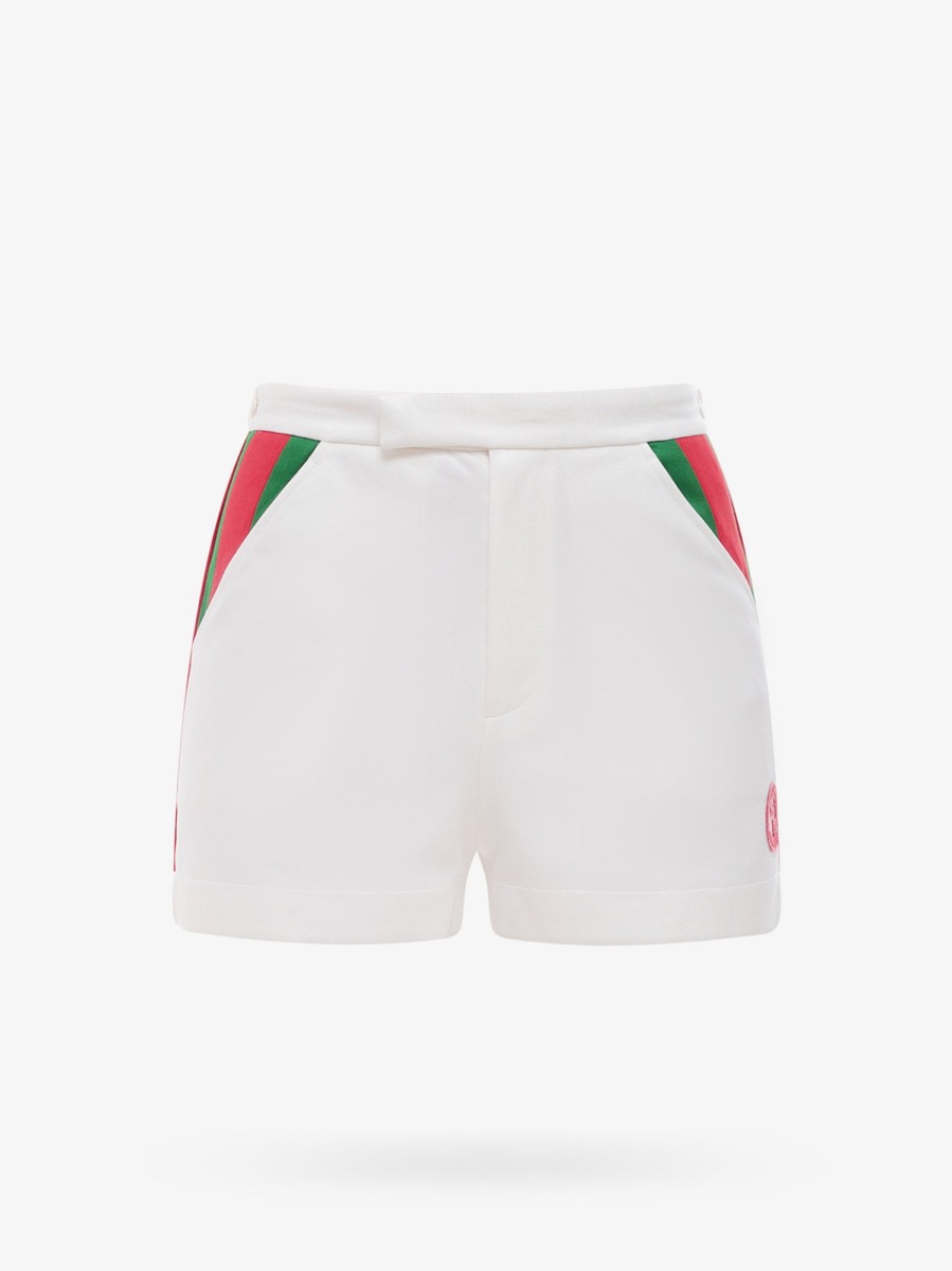 Gucci - Women Shorts in White by Nugnes GOOFASH