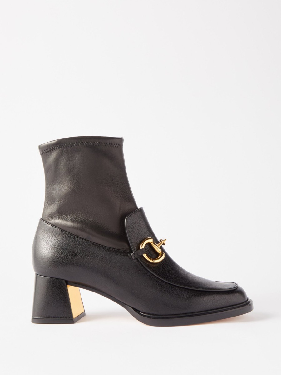 Gucci Women's Ankle Boots Black - Matches Fashion GOOFASH