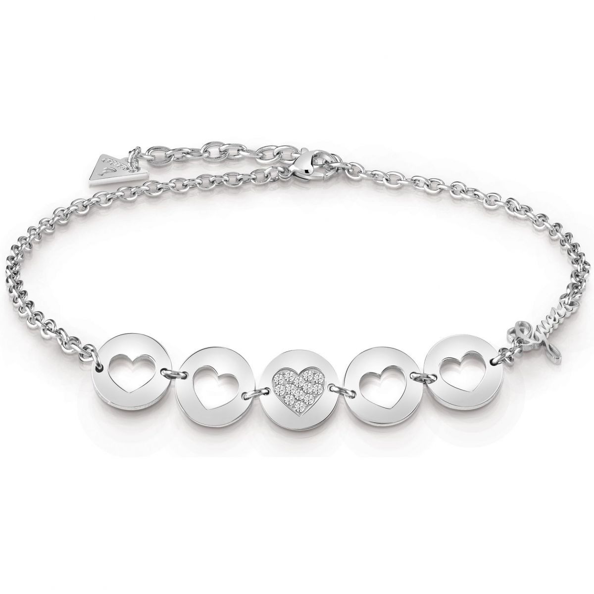 Guess Women Silver Necklace from Watch Shop GOOFASH
