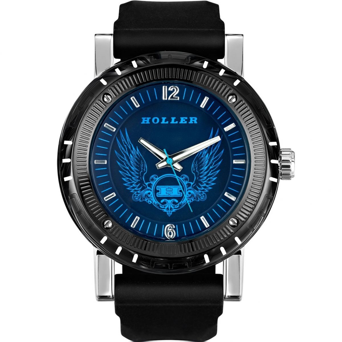 Holler - Man Watch in Blue at Watch Shop GOOFASH