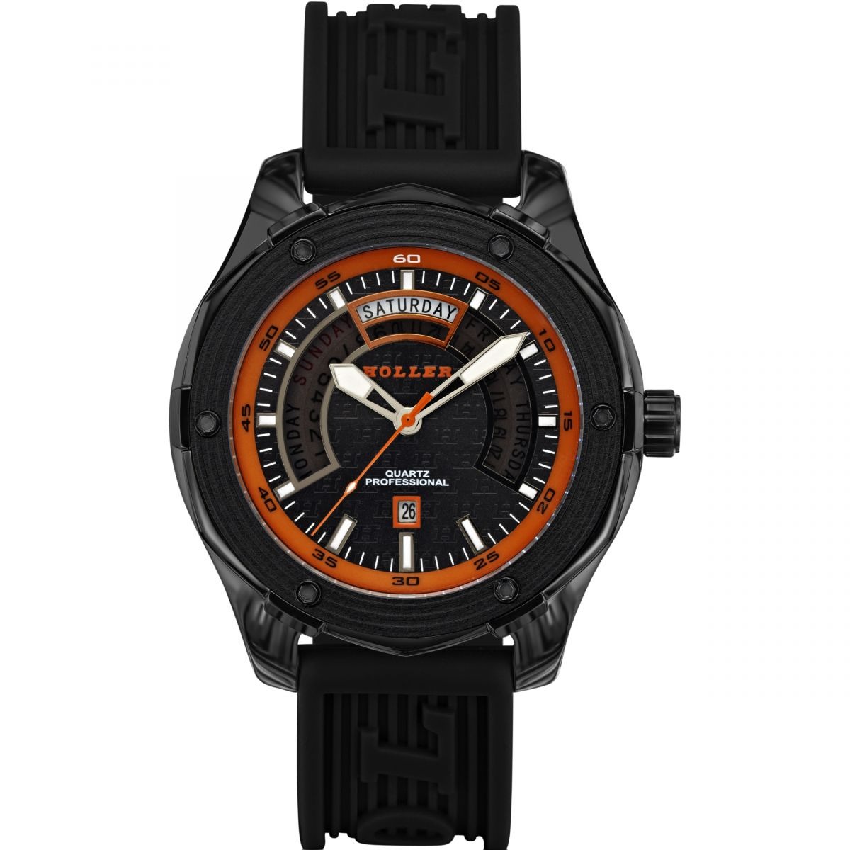 Holler - Watch in Black for Man from Watch Shop GOOFASH