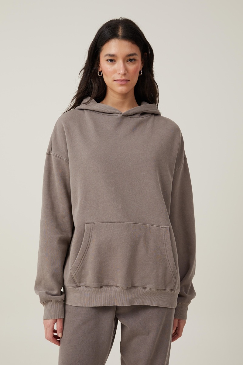 Hoodie Brown from Cotton On GOOFASH
