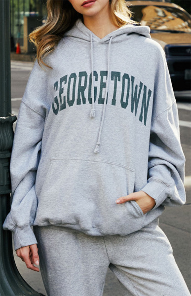 Hoodie Grey from Pacsun GOOFASH