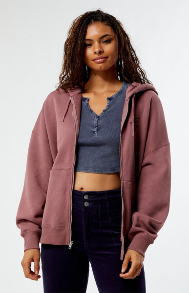 Hoodie in Purple for Woman at Pacsun GOOFASH