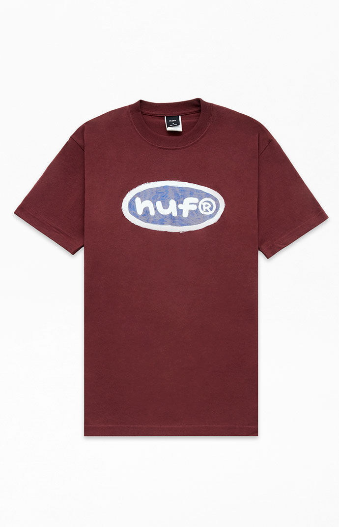 Huf - Gents T-Shirt Purple by Pacsun GOOFASH