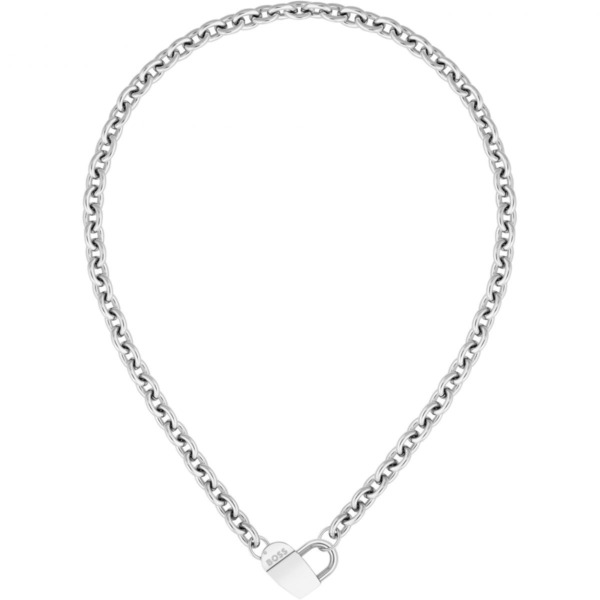 Hugo Boss Ladies Necklace in Grey from Watch Shop GOOFASH