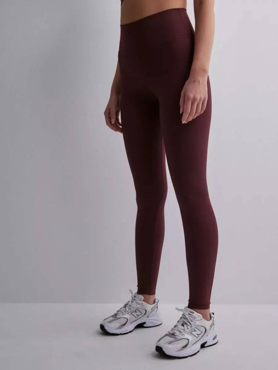Icaniwill - Tights Burgundy Nelly GOOFASH