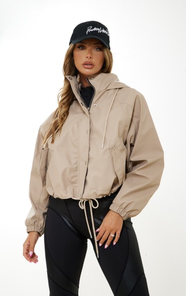 Jacket Beige for Women by PrettyLittleThing GOOFASH