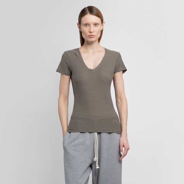 James Perse Beige T-Shirt for Woman from Antonioli GOOFASH