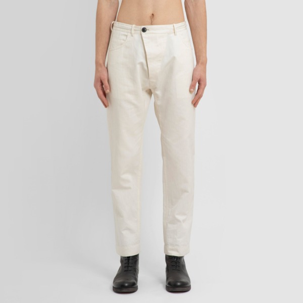 Jan-Jan Van Essche - Gent Trousers White by Antonioli GOOFASH
