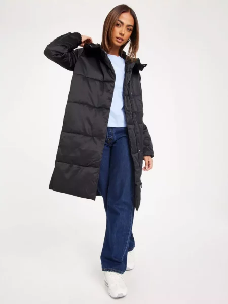 Jdy Black Padded Jacket for Woman at Nelly GOOFASH