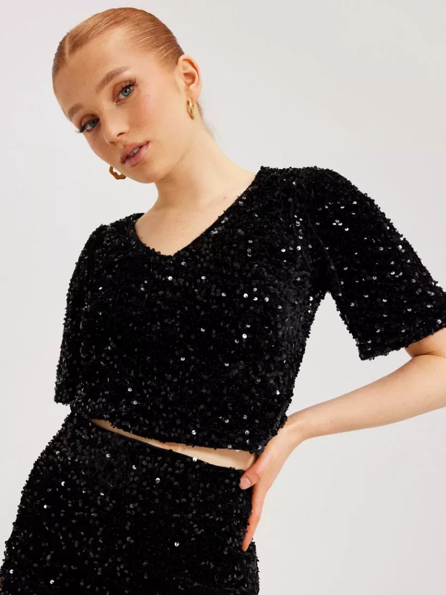 Jdy Women Top in Black at Nelly GOOFASH