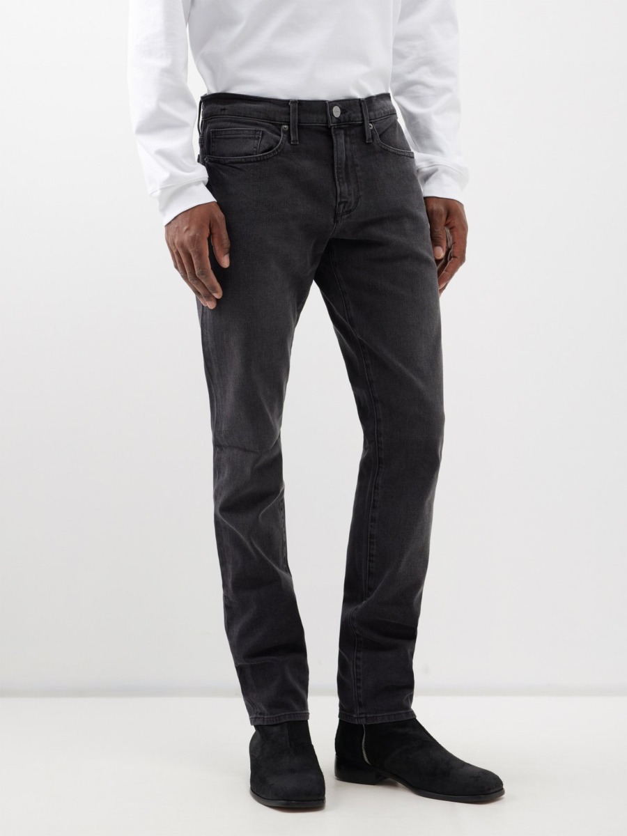 Jeans in Grey Frame Man - Matches Fashion GOOFASH